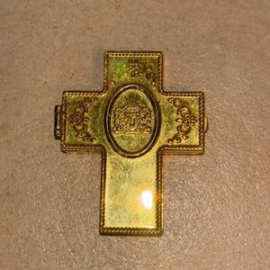 Vintage Gold Trinity Trinket Box
TBN Cross Box Christian